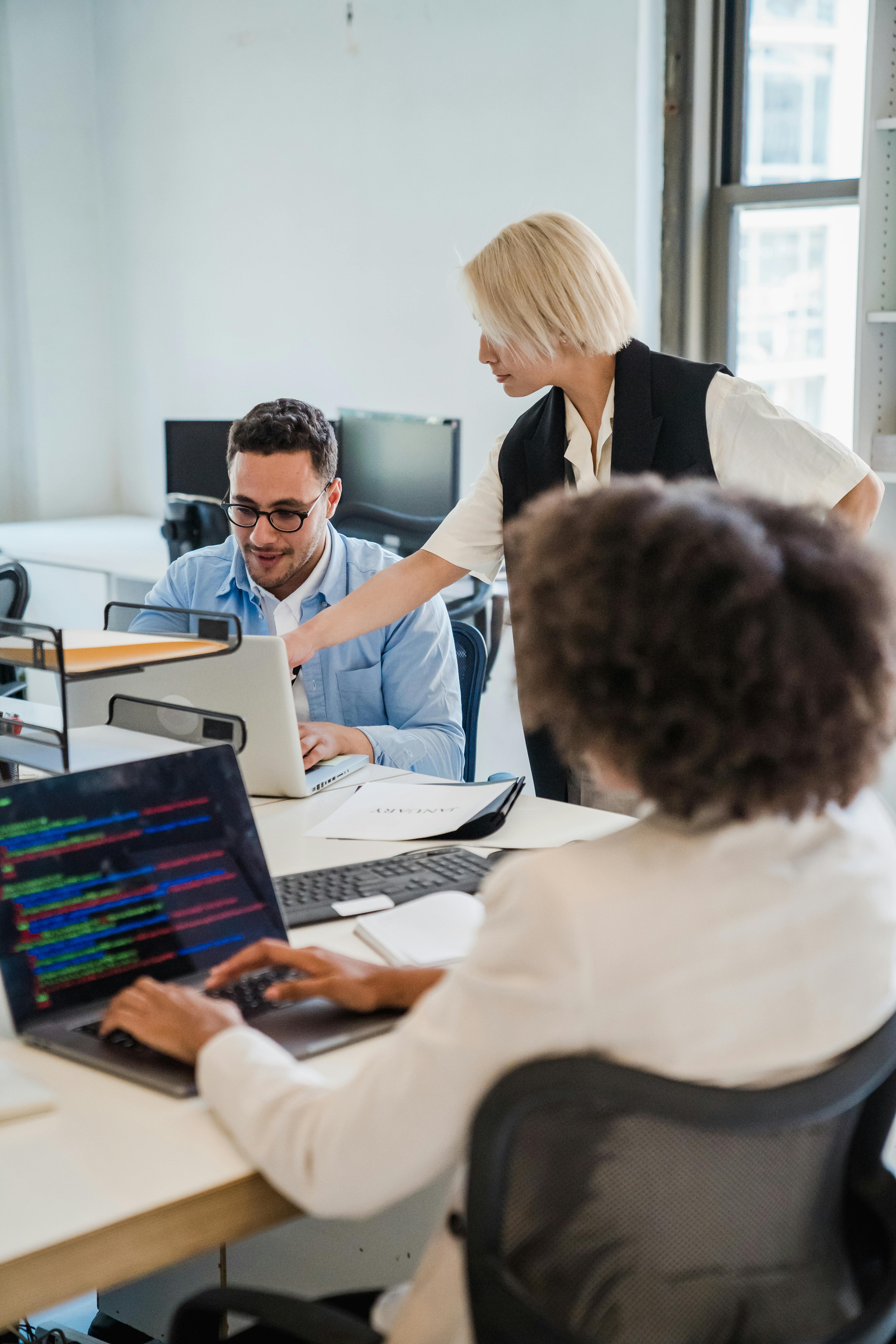 Datawise Analytics team collaborating in Birmingham office